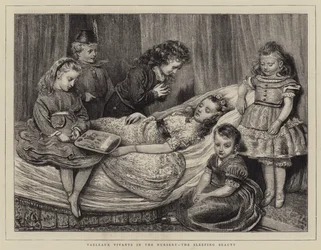 Tableaux Vivants nella nursery, La bella addormentata